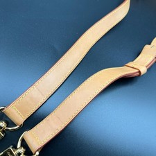 vuitton bandouliere shoulder strap Natural Leather Keepall 108cm Beauty  Auth