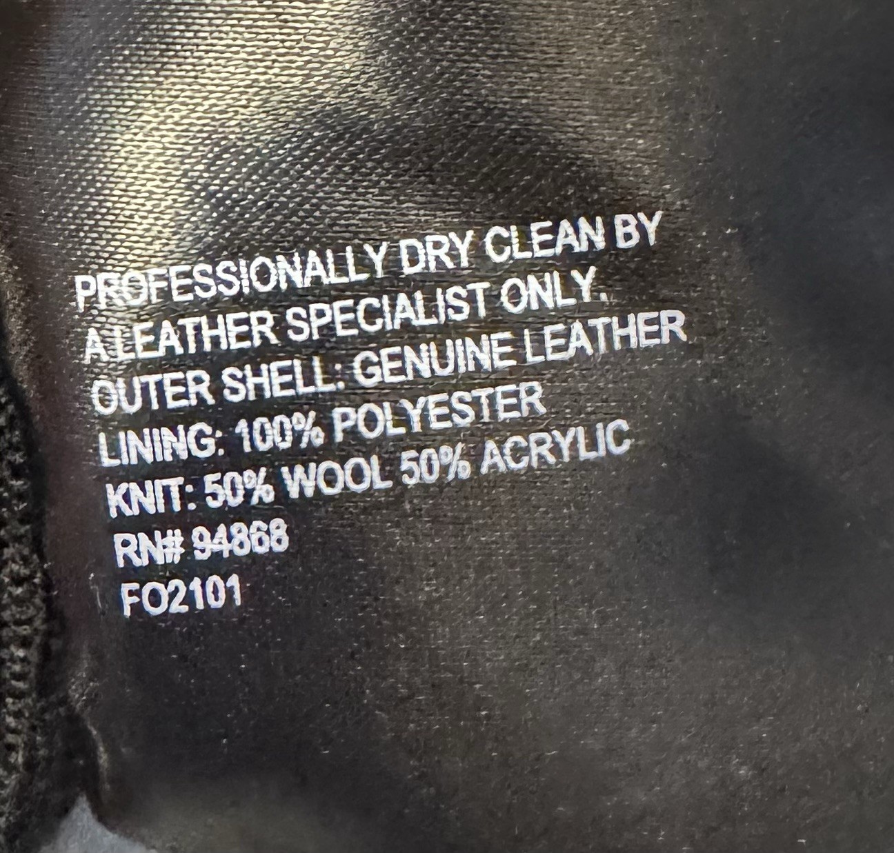 VTG Bernardo Patchwork Leather + Suede Jacket, Kn… - image 3