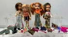 Lil Bratz ? Girlz ~ Four Dolls  Dressed With Shoes & Accessories bundle (R2)