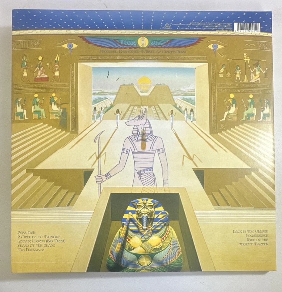 Iron Maiden - Powerslave - 40th Anniversary 2024 Zoetrope Picture Disc Vinyl LP - Image 3 of 4