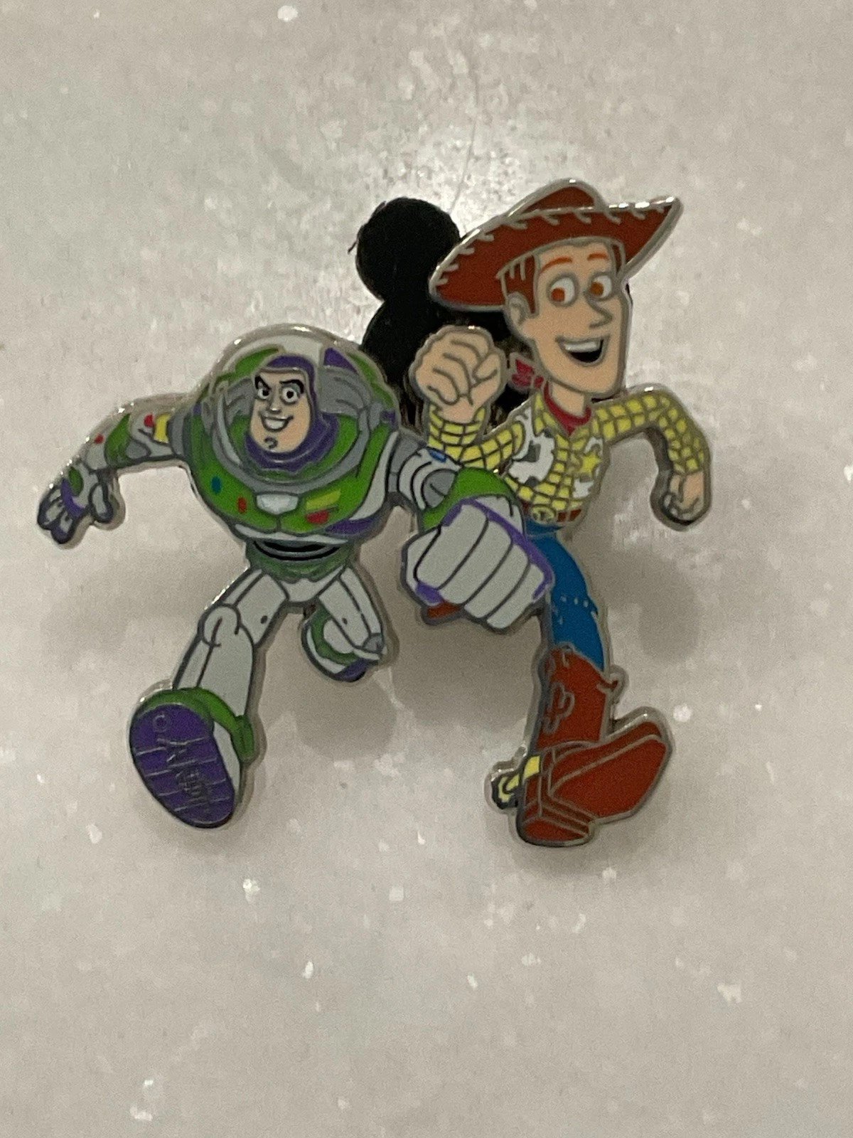 Disney Toy Story Woody And Buzz Lightyear Enamel Pin 2009
