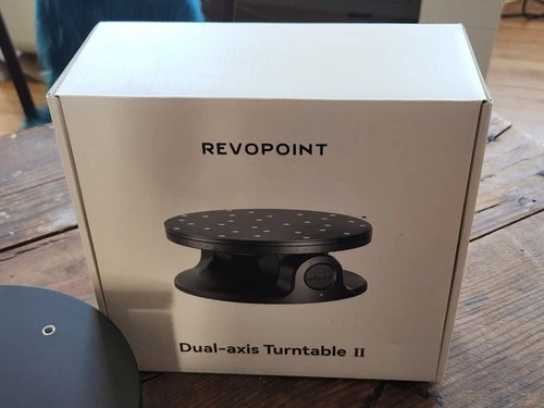 Revopoint Dual-Axis Turntable II new Open Box