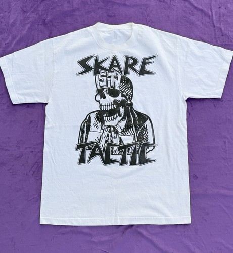 Very Rare SKARE TACTIC Hardcore Punk Band T-Shirt ALL I WANTED WAS A PEPSI Sz L