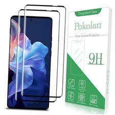  2-Pack Screen Protector for Motorola Moto Edge 2024 Tempered Glass, 3D