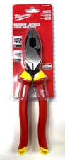 Milwaukee 48-22-2209 1000V Insulated 9" Maximum Leverage Lineman's Pliers - NEW