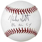 Mike Scott Signed Official Major League Baseball Inscribed 86 NL Cy - MLB COA