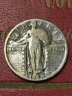 1929 S Standing Liberty SILVER Quarter  FINE Grade  VERY LOW MINTAGE  1, 764,000