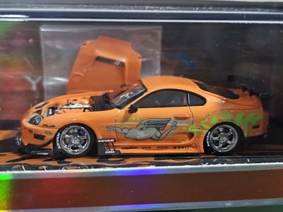 YM Model 1/64 Toyota Supra JZA80 Modified RIDOX MAX ORIDO Aero in Fast &Furious