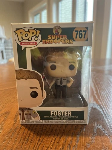 Funko Pop! Movies Super Troopers 767 FOSTER Vinyl Figure New NIB