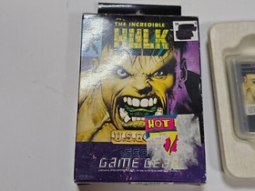 THE INCREDIBLE HULK Sega Game Gear gamegear Complete In Box CIB USA