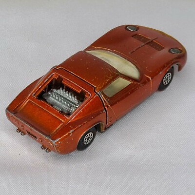 Lesney レーシングカー　アンティークミニカー　セット 1970 Lesney Speed Kings Matchbox K-24 Lamborghini Miura Orange HTF