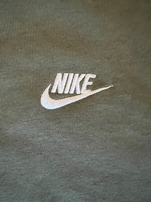 nike men's sportswear club fleece hoodie twilight marsh