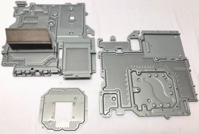 OEM Sony PS4 PRO CUH-7215 Internal METAL PLATES S Heatsink