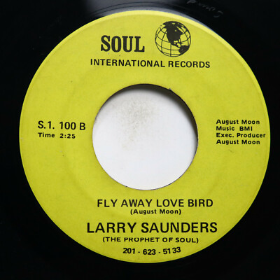 米LP Larry Saunders Stranger SLP100 SOUL INTERNATIONAL /00260 Larry Saunders : Stranger (aka Prophet Of Soul) (LP, Vinyl