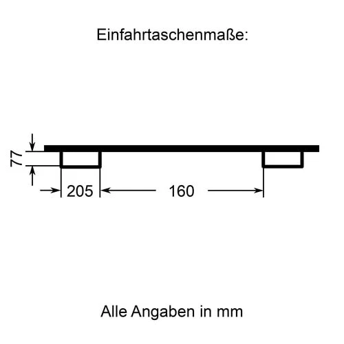 Lastarm / 2.400 mm / bis 1.000 kg / Anbaugerät / Kranarm / für Gabelstapler - Bild 2 von 4