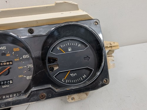 81-90 Dodge 1st Gen Ram Truck GAS Instrument Speedometer Gauge Cluster -UNTESTED - Picture 5 of 13