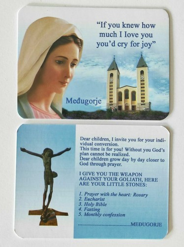 Medjugorje Stone Roks Beads Rosary Apparition Hill Soil Medjugorje Handmade - Picture 6 of 6