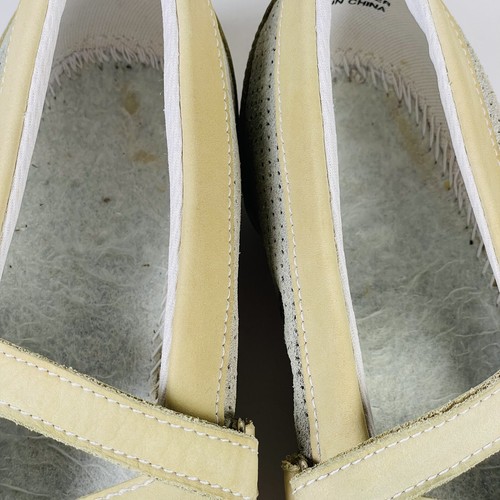 Sperry Top Sider Women's 9M Tan Orange Suede Mary Jane Ballet Flat Boat Shoe - Picture 14 of 14