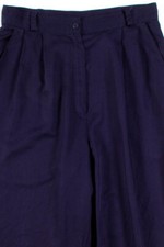 Navy Vintage Pleated Pants sz. 10 