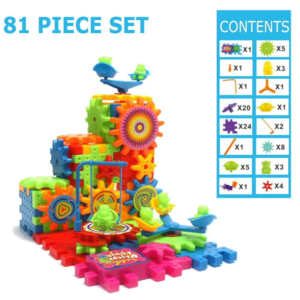 Interlocking building blocks for cheap kids