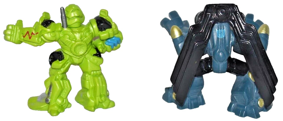 2007 孩之宝变形金刚电影系列机器人英雄棘轮和停电玩偶 — 第 2/2 张图片