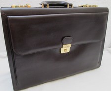 -AUTHENTIQUE Pilote Case OTARIE cuir  TBEG vintage bag