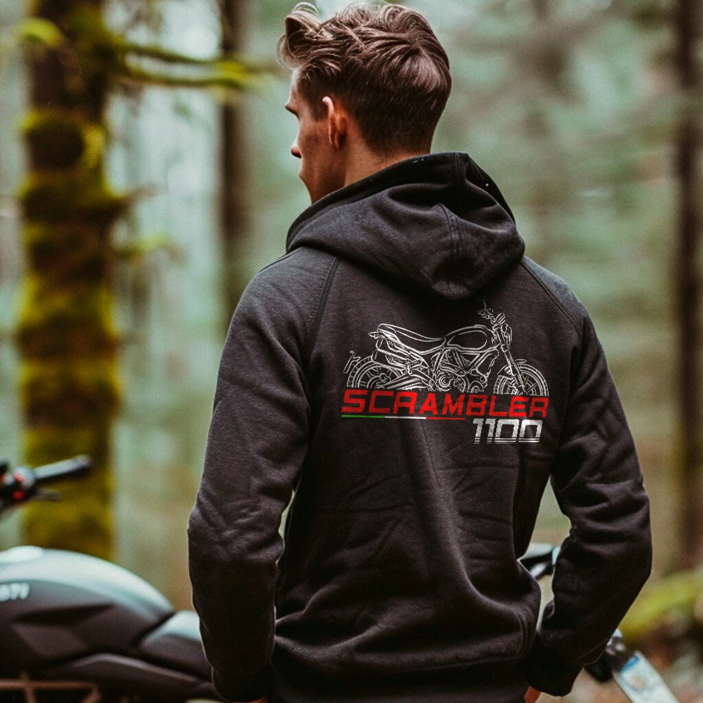 Ducati Scrambler 1100 - Motorcycle Hoodie Pullover for Riders