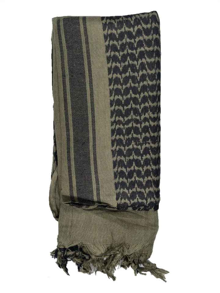 NUEVO Peso Pesado 100% Algodón Shemagh Tactical Desert - Keffiyeh Cubierta Bufanda Foto 3 de 4