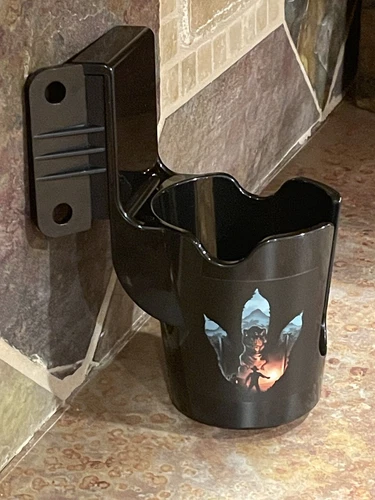 Data East Jurassic Park Pinball Machine Beverage Drink Cup Holder Mod Version 3