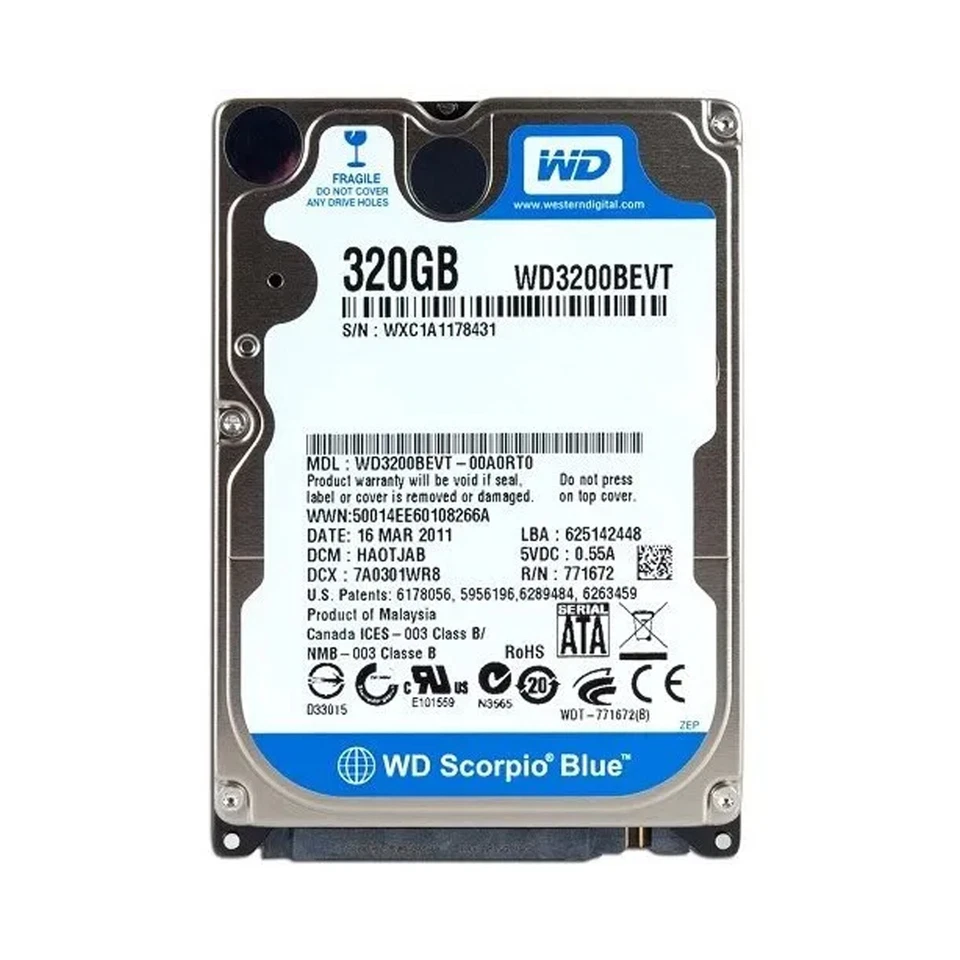 250GB 320GB 500GB 1TB 2.5" Laptop Hard Drive Seagate WD Hitachi SATA HDD PS4 LOT - Image 3 of 4