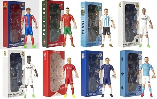 Football figures collectible figurine soccer official club product select player