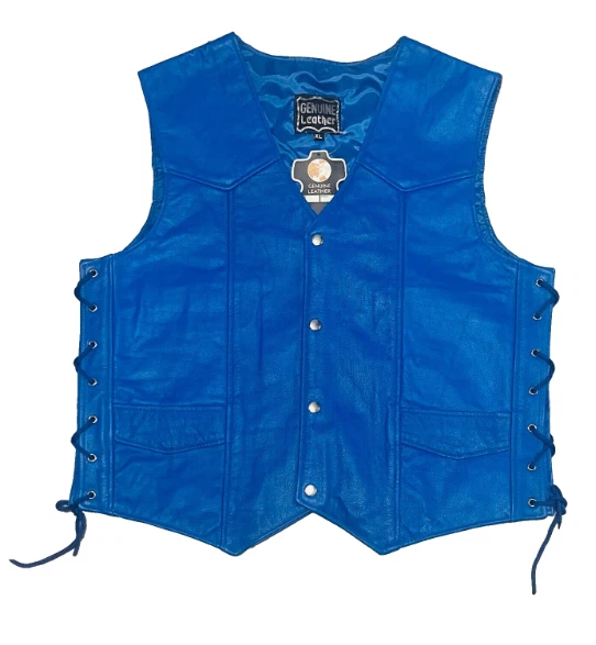 Men's Leather Vest Motorcycle Biker Winter Warm Undershirt Tops
Opens in a new window or tab