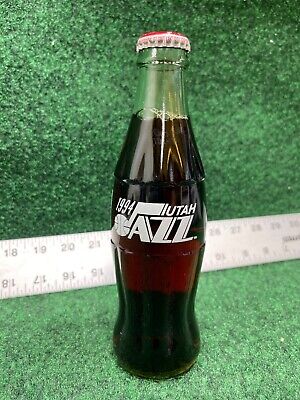 Coca Cola Classic 8oz Bottle 1994 Utah Jazz Basketball | eBay Coca Cola Classic 8oz Bottle 1994 Utah Jazz Basketball | eBay