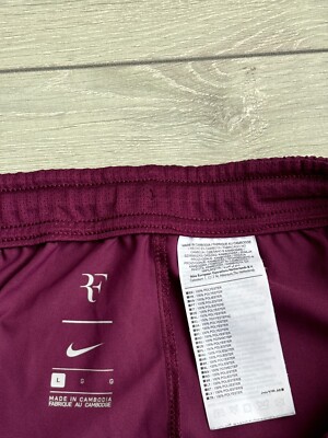 Nike Roger Federer RF Court Flex Ace 9 Tennis Shorts Mens Size L