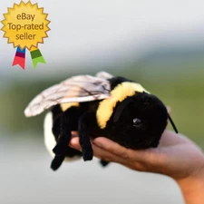 Soft Bee Plush Toy, Stuffed Animal Doll,Cute Honeybee Plush Doll,17Cm