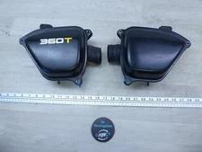 1976 Honda CJ360 Twin H1650) left right air box filter housing side cover set