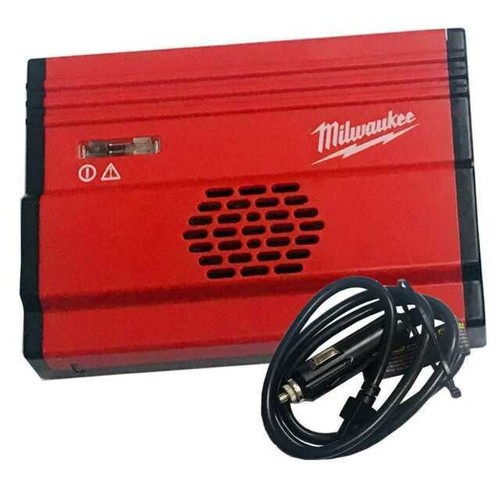 Milwaukee 23370010 Power Inverter 120v AC Out 150W Run 300w Peak