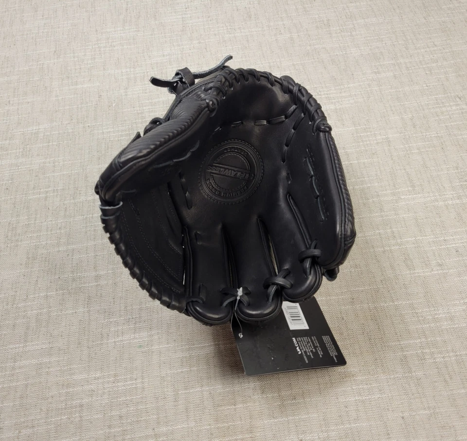 Guante Under Armour Impecable 12" 2 Piezas Web P LHT Cuero Negro Lanzamiento a la Izquierda Foto 3 de 4