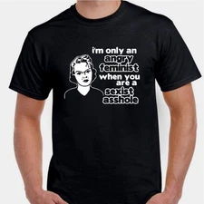Feminist angry mad sexist equal rights womens rights Unisex T shirt Tee