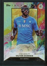 2024 VICTOR OSIMHEN 022/125 TOPPS UEFA CHAMPIONS LEAGUE STAR QUALITY