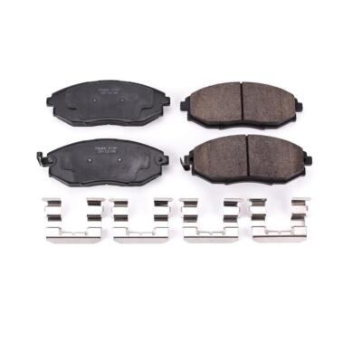 PowerStop Disc Brake Pad Set - Z17 Evolution Ceramic Brake Pads with Hardware