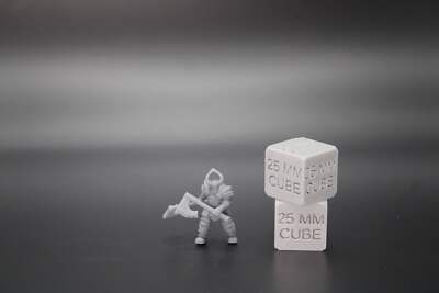 Dark Crusader Death Knight Duel Wield Axe 32mm Miniature Dnd Oldhammer HQuest