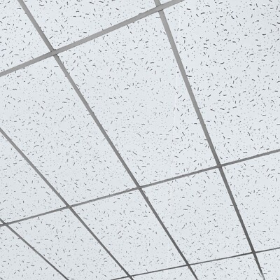 Zerklüftete abgehängte Deckenfliesen Büro Akustik 1195 mm x 595 mm für 1200 mm x 600