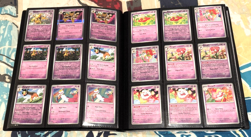 POKEMON TWILIGHT MASQUERADE COMPLETE MASTER BASE SET + REVERSE HOLOS + BINDER - Picture 11 of 20