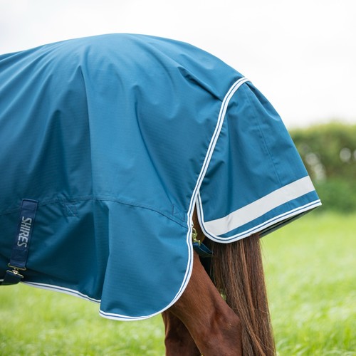 50g COMBO TURNOUT HORSE RUG Shires Highlander Lite Weight Waterproof Full Neck - Picture 6 of 21