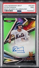 2022 BOWMAN'S BEST BEST OF 2022 AUTOS #B22KP KEVIN PARADA 31/99 PSA 9 AUTO