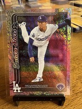 2025 Topps Series 1 - Future Stars Yoshinobu Yamamoto #231 Sandglitter