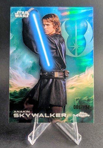 2025 Topps Chrome Star Wars  ANAKIN SKYWALKER  Blue Refractor /150