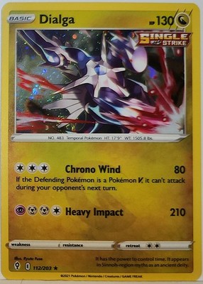 Fart Swirl 🌀 Dialga 112/203 Cosmos Holo Rare Pokémon TCG Promo | eBay