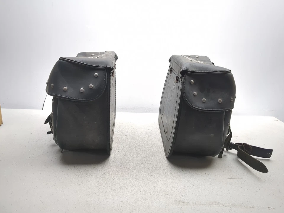 99-06 Kawasaki Vulcan 800 Drifter VN800E Saddle Bag Luggage Cases - Image 2 of 4